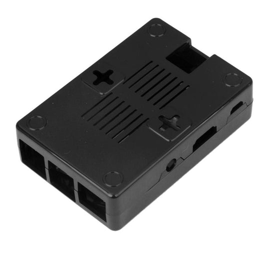 Raspberry Pi 3 ABS Black Case – Sturdy alternative Official Raspberry Pi Case for Pi 3. -Robocraze
