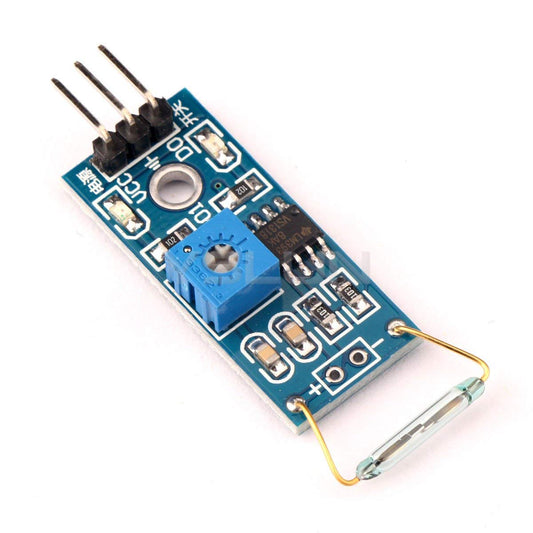 Reed Switch - Magnetic switch for security & automation. -Reed Switch Sensor -Robocraze