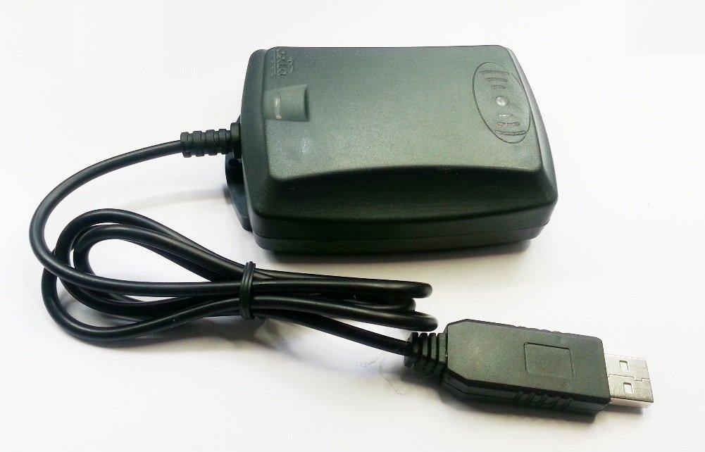 13.56MHz USB RFID Reader-Writer with Card & Keychain-Robocraze