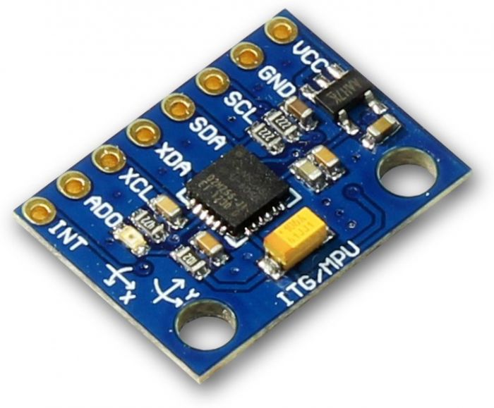 MPU-6050 Triple-Axis Accelerometer & Gyroscope Module-Robocraze