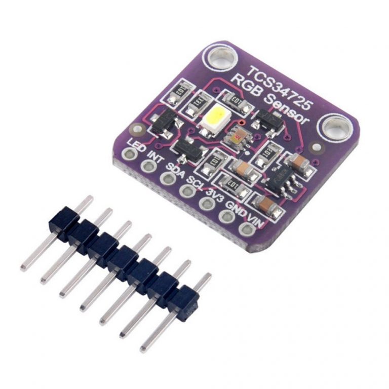 Rgb Colour Code Sensor Buy TCS34725 Color Sensor RGB Module Online – Robocraze