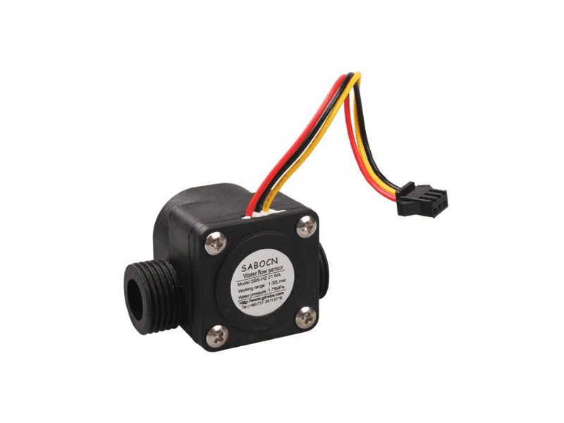 3/4 Inch Water Flow Sensor SEN-HZ43WA – Industrial-grade liquid flow sensor.-Water Flow Sensor -Robocraze