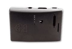 Raspberry Pi Black Case for Model 3B, 3B+ and 2B (Multicomp)-Robocraze