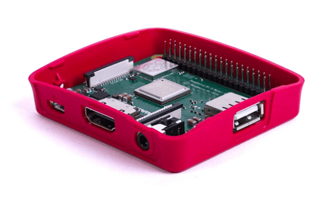 Raspberry Pi 3A+ Official Case-Robocraze