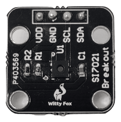 Witty Fox SI7021 Sensor – Breakout board for accurate temp & humidity sensing. -Robocraze