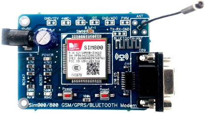 Sim800 GSM-GPRS-Bluetooth Modem-Robocraze