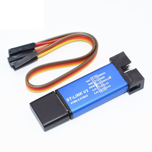 ST-Link V2 Debugger & Programmer USB – STM8 & STM32 debugger for firmware development. -Development Board -Robocraze