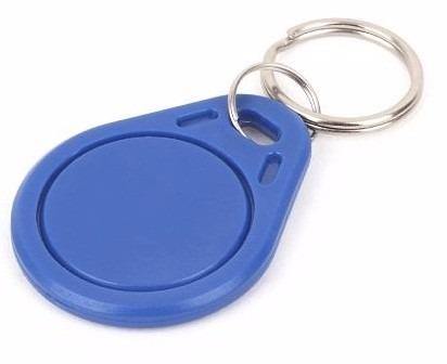 125KHz RFID Keychain (read) - 125KHz RFID Keychain Tag for contactless authentication & access. -Robocraze