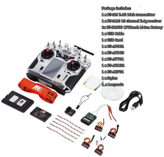 FlySky FS-i10 10CH AFHDS 2 LCD Transmitter + Receiver – FPV drone remote. -Robocraze