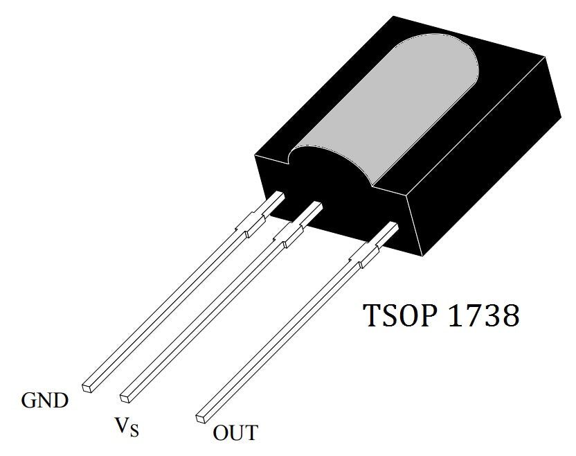 TSOP 1738-Robocraze
