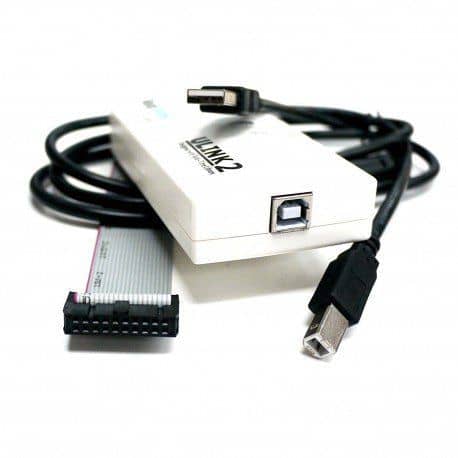 ULINK2 ARM USB JTAG Programmer – USB JTAG debugging tool for ARM Cortex microcontrollers. -Development Board -Robocraze