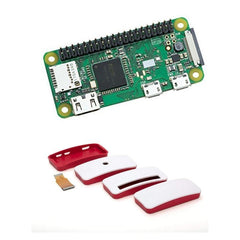 Raspberry Pi Zero WH + Zero W-WH Enclosure Kit – Protective case & camera cable -Robocraze