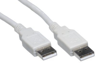 Male to Male Type A USB 2.0 Cable – Durable Arduino USB Cable for high-speed data & charging. -Robocraze