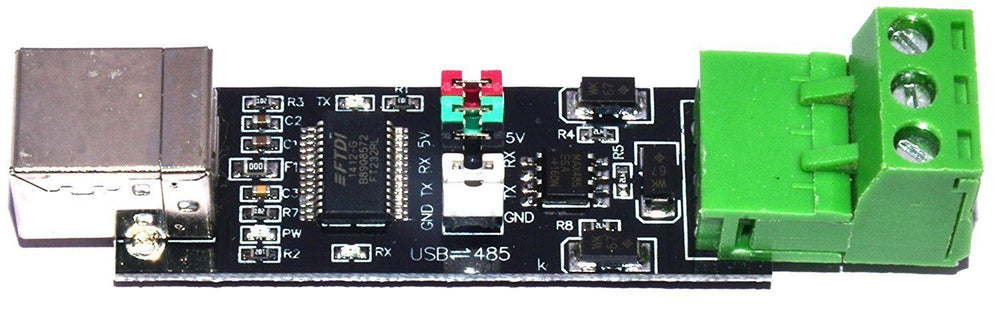 USB 2.0 to TTL RS485 Serial Converter Adapter FTDI Module (FT232FRL SN75176)-Robocraze