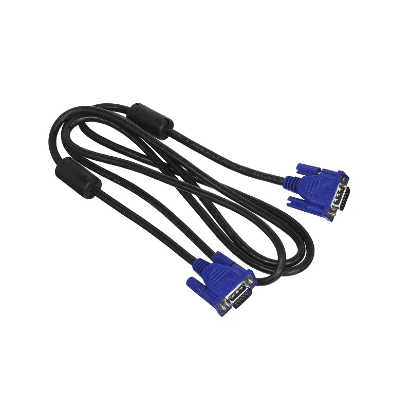 Male to Male VGA Cable - 1.4M – VGA cable for seamless video transmission – HDMI Cable - Robocraze