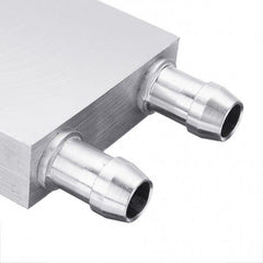 200mm Aluminium Water Cooling Block – Raspberry Pi heat sink for liquid cooling -Electronic Components - Robocraze