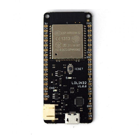 WeMos Lolin V1.0 WiFi+Bluetooth – ESP32 board for IoT. -Nodemcu ESP Board -Robocraze