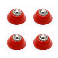 Goli Castor Wheel (Pack of 4) – Heavy-duty robot wheels for smooth motion – Robot Wheels and Chassis - Robocraze