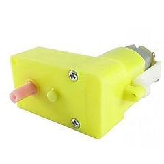60 RPM L-Shaped Single Shaft BO Gear Motor (2 pcs), reliable for robotic arms & smart cars – Robot Motors - Robocraze