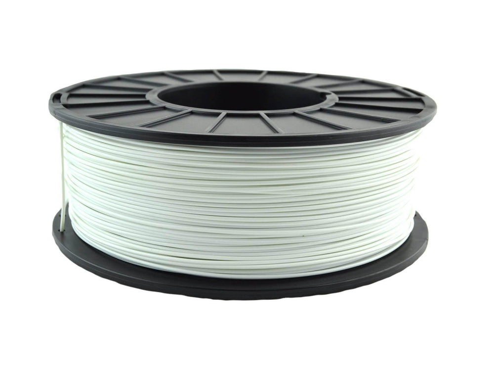 1.75mm 100g White ABS Filament – Compact and durable 3D printer filament for small prints. - Robocraze