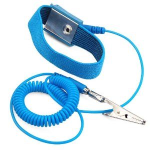 Anti-Static Wrist Band for Safe Handling of Electronic Components - ESD Wrist Strap -Robocraze