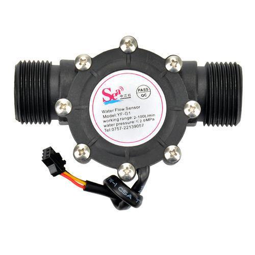 1 Inch Water Flow Sensor YF-G1 DN25 – Accurate sensor for liquid flow rate detection.-Water Flow Sensor -Robocraze
